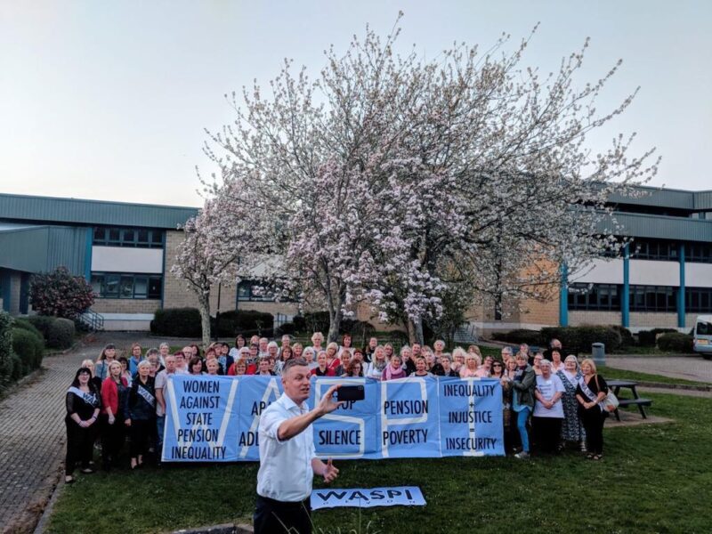 Luke at the WASPI open meeting he hosted