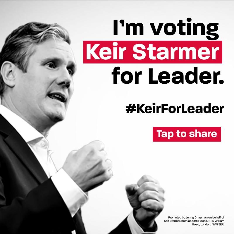 Vote for Keir!