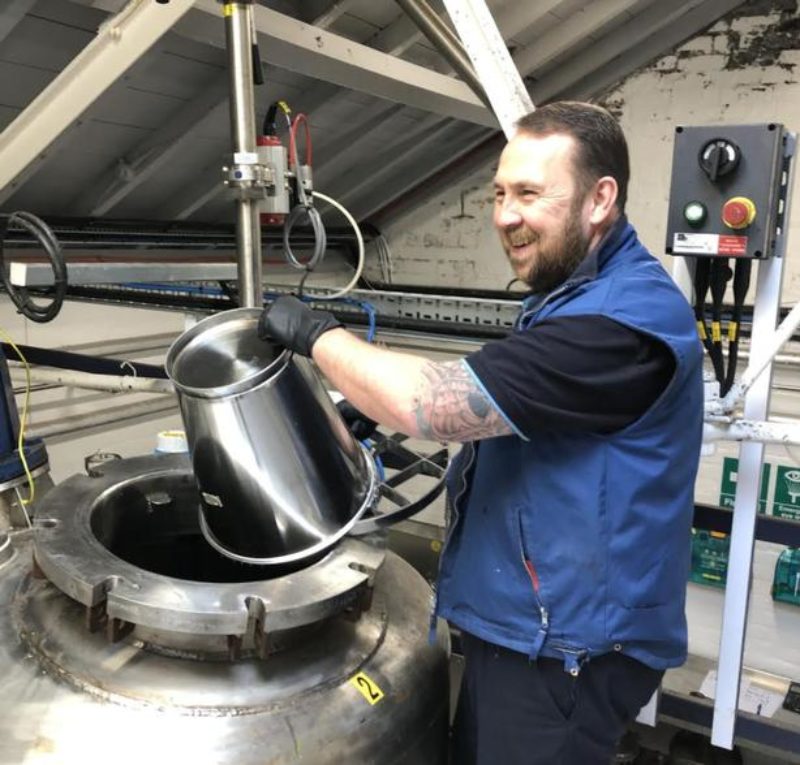 Staff at Plymouth Gin are turning their hand to making sanitiser to fight coronavirus (Image: Plymouth Gin in the Plymouth Herald)