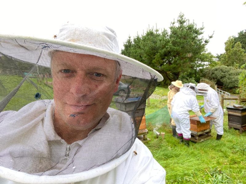 Luke Pollard beekeeping 