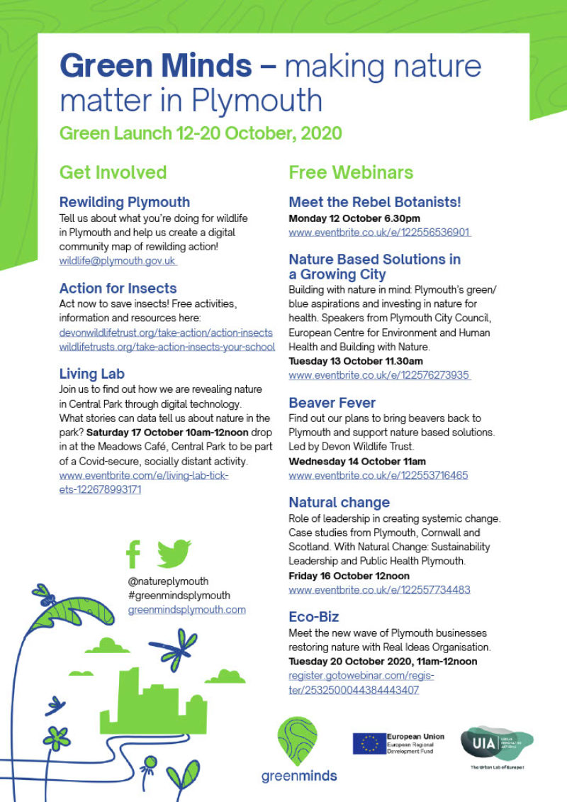 Green minds launch leaflet