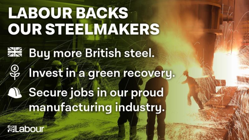 Back British steelmakers