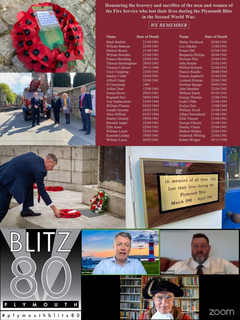 Blitz 80 commemorations