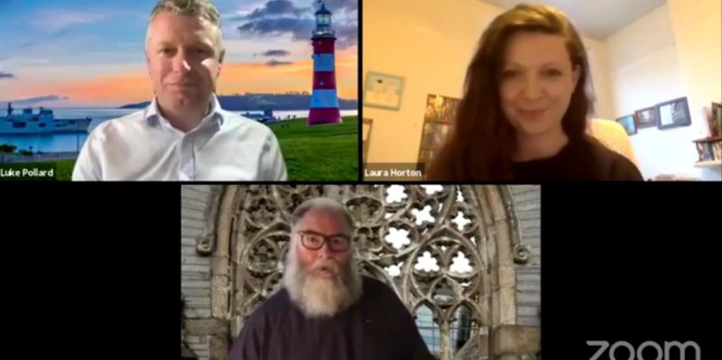 Zoom call with Laura Horton