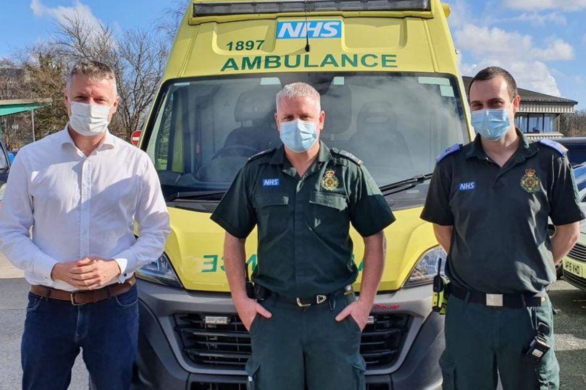 Luke shadowed an ambulance crew at Derriford on an evening shift earlier this year